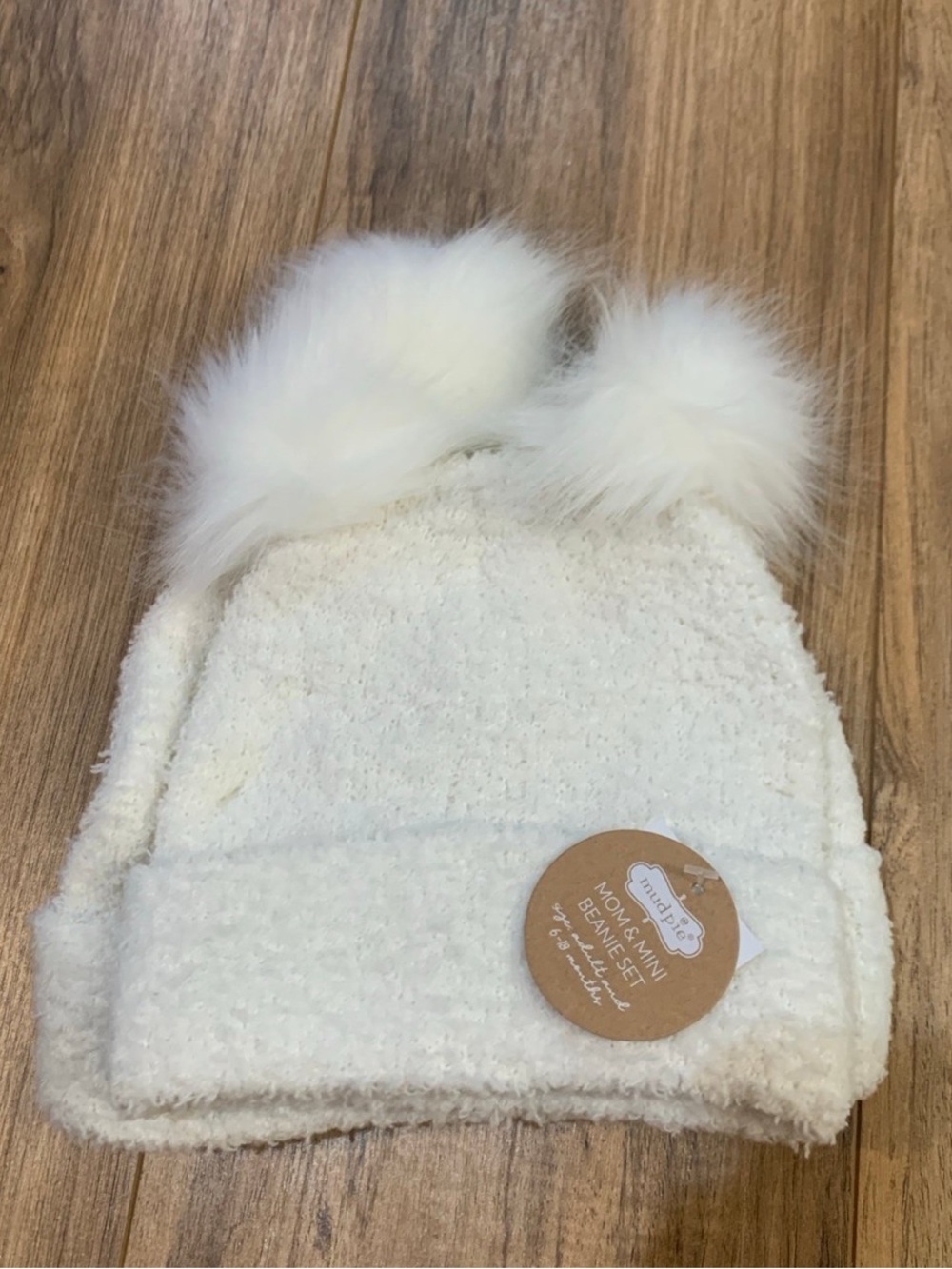 Mud Pie Mom & Mini Beanie Set